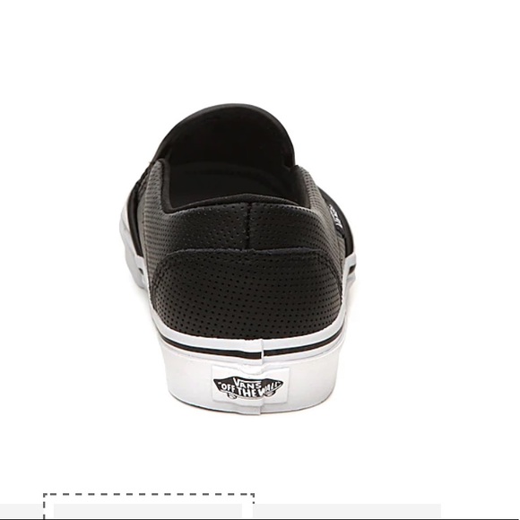 Vans black Asher slip on - Picture 4 of 8